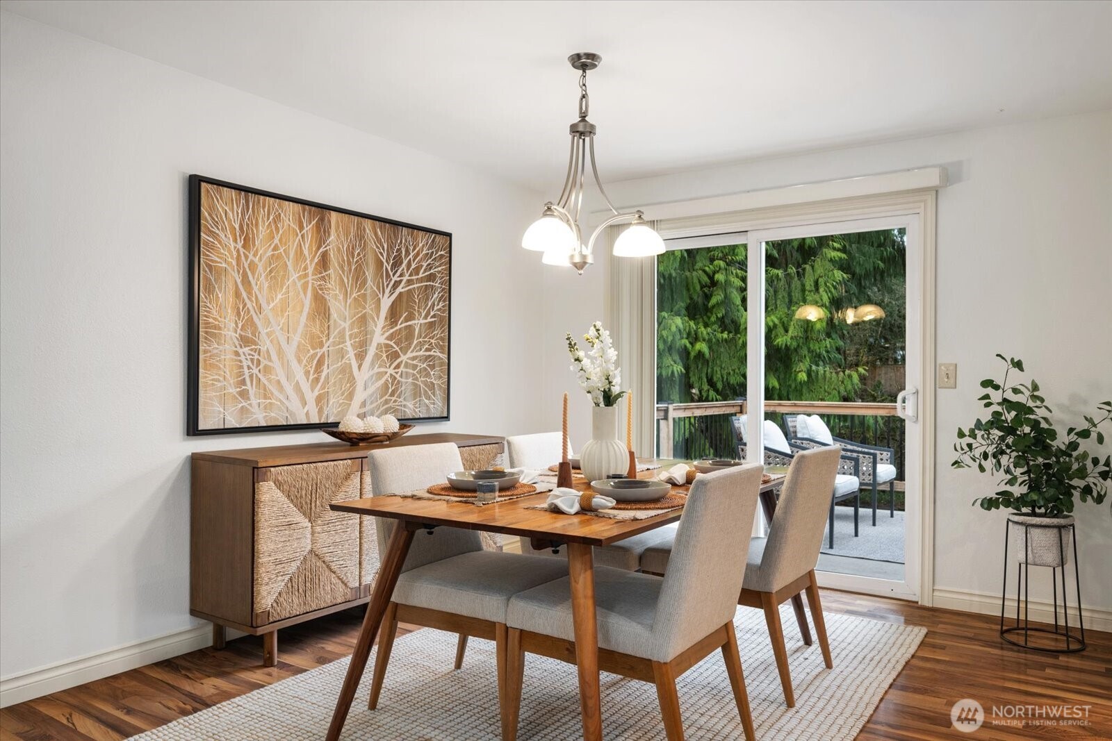 20702 11th Drive Southeast Bothell, WA 98012 - Photo 9 of 38 a view of a dining room with furniture window and outside view
