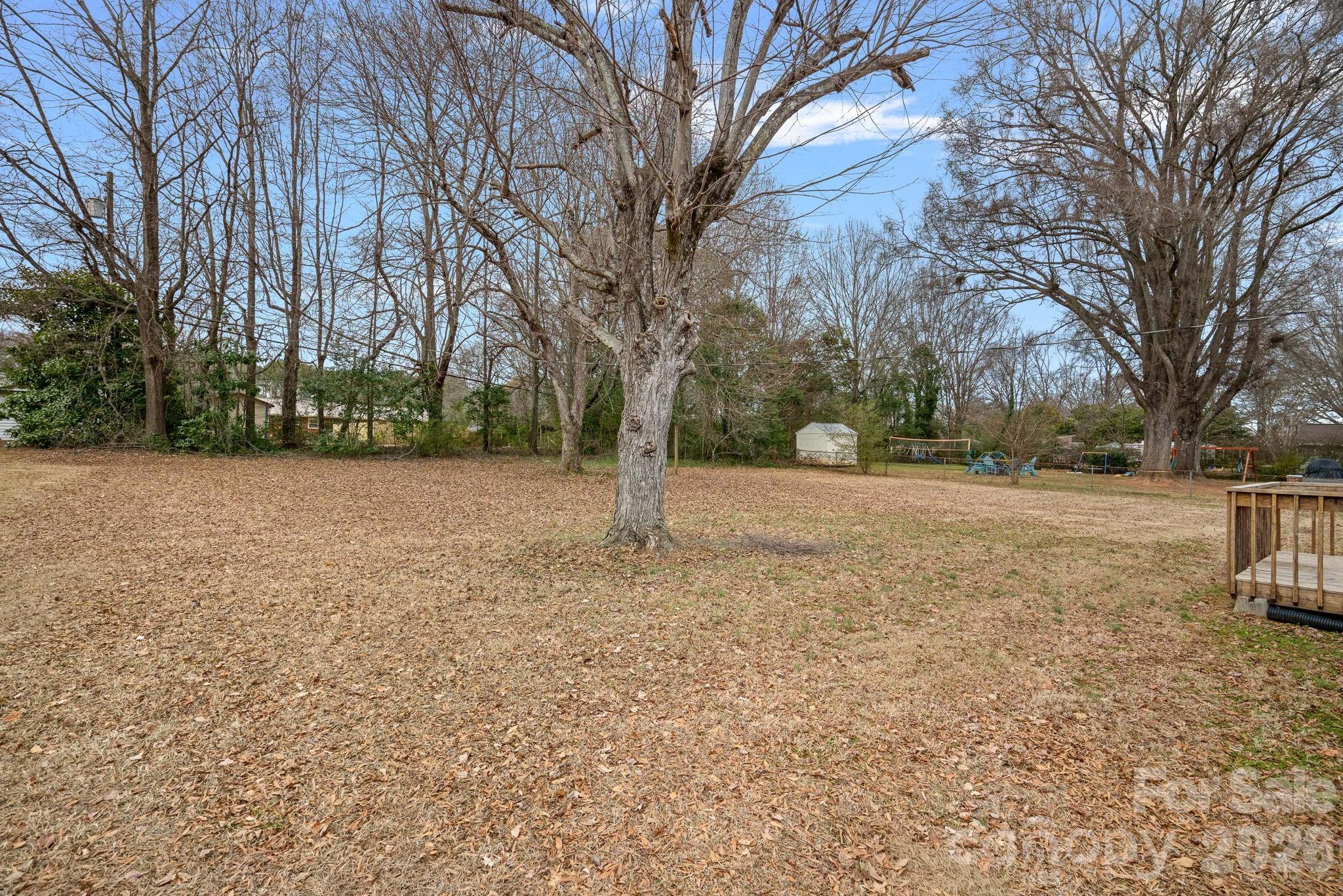 337 Fieldstone Road Mooresville, NC 28115 - Photo 18 of 25 a backyard of a house with trees