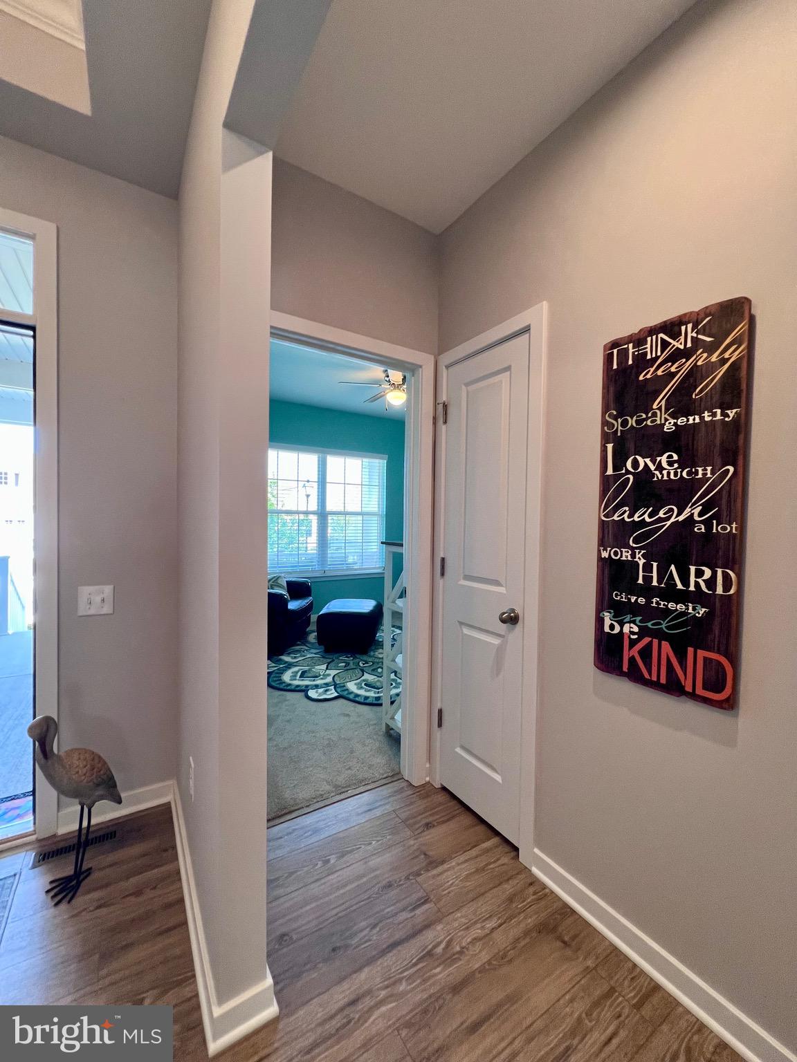 1143 Kayla Lane Townsend, DE 19734 - Photo 19 of 86 a view of a hallway with wooden floor and closet