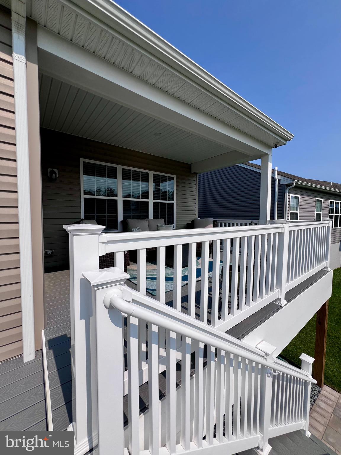 1143 Kayla Lane Townsend, DE 19734 - Photo 80 of 86 a view of a balcony with furniture