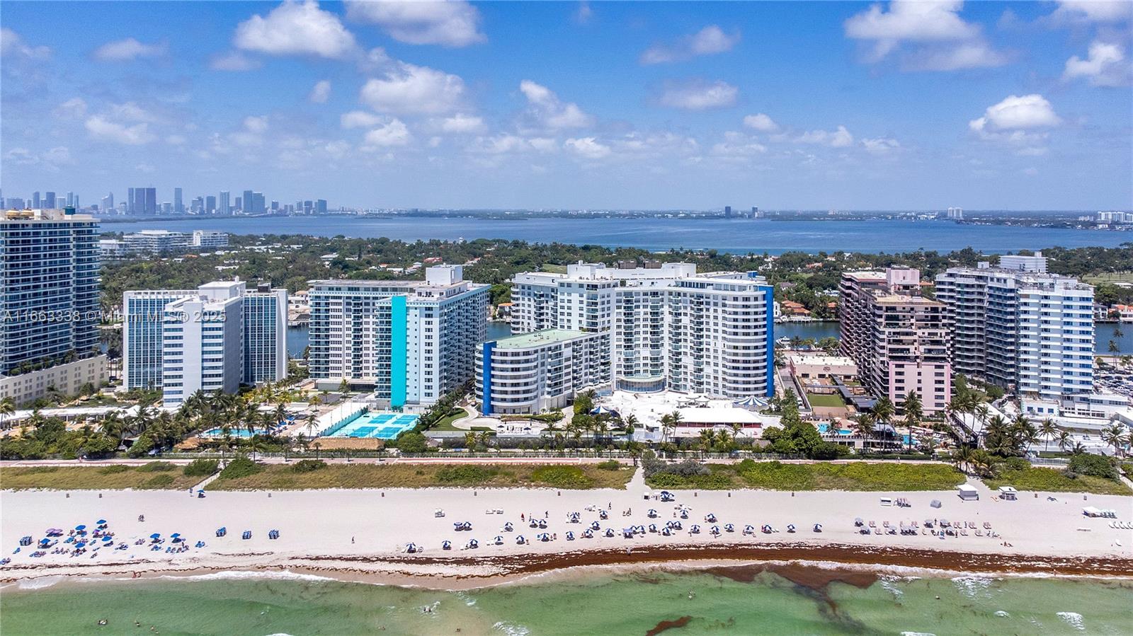 5151 Collins Avenue, Unit 925 Miami Beach, FL 33140 - Photo 22 of 23 a view of a city with tall buildings