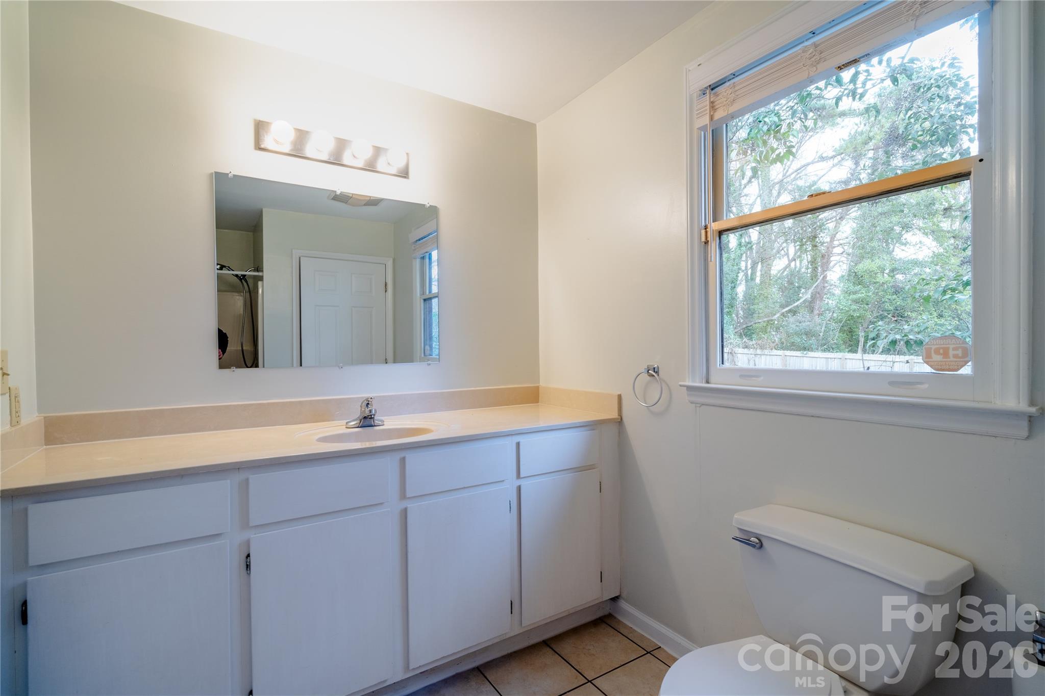 5315 Ruth Drive Charlotte, NC 28215 - Photo 15 of 38 a bathroom with a toilet sink and mirror