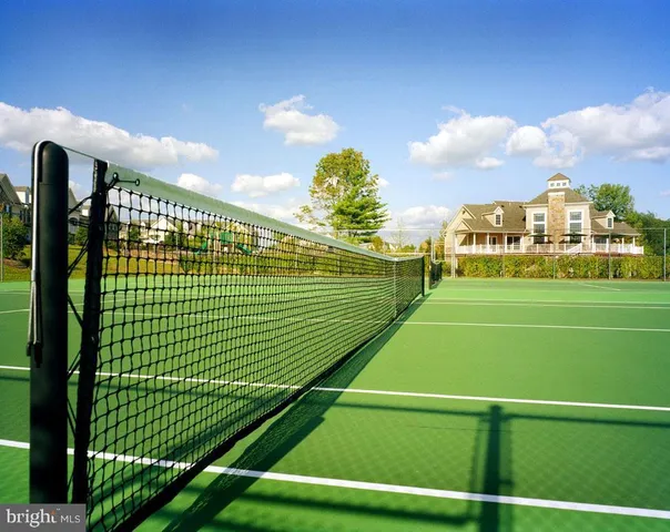 a view of a tennis court