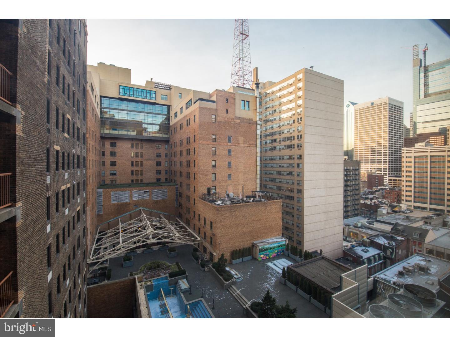 1701 Locust Street, Unit 1517 Philadelphia, PA 19103 - Photo 10 of 16 a view of city with tall buildings