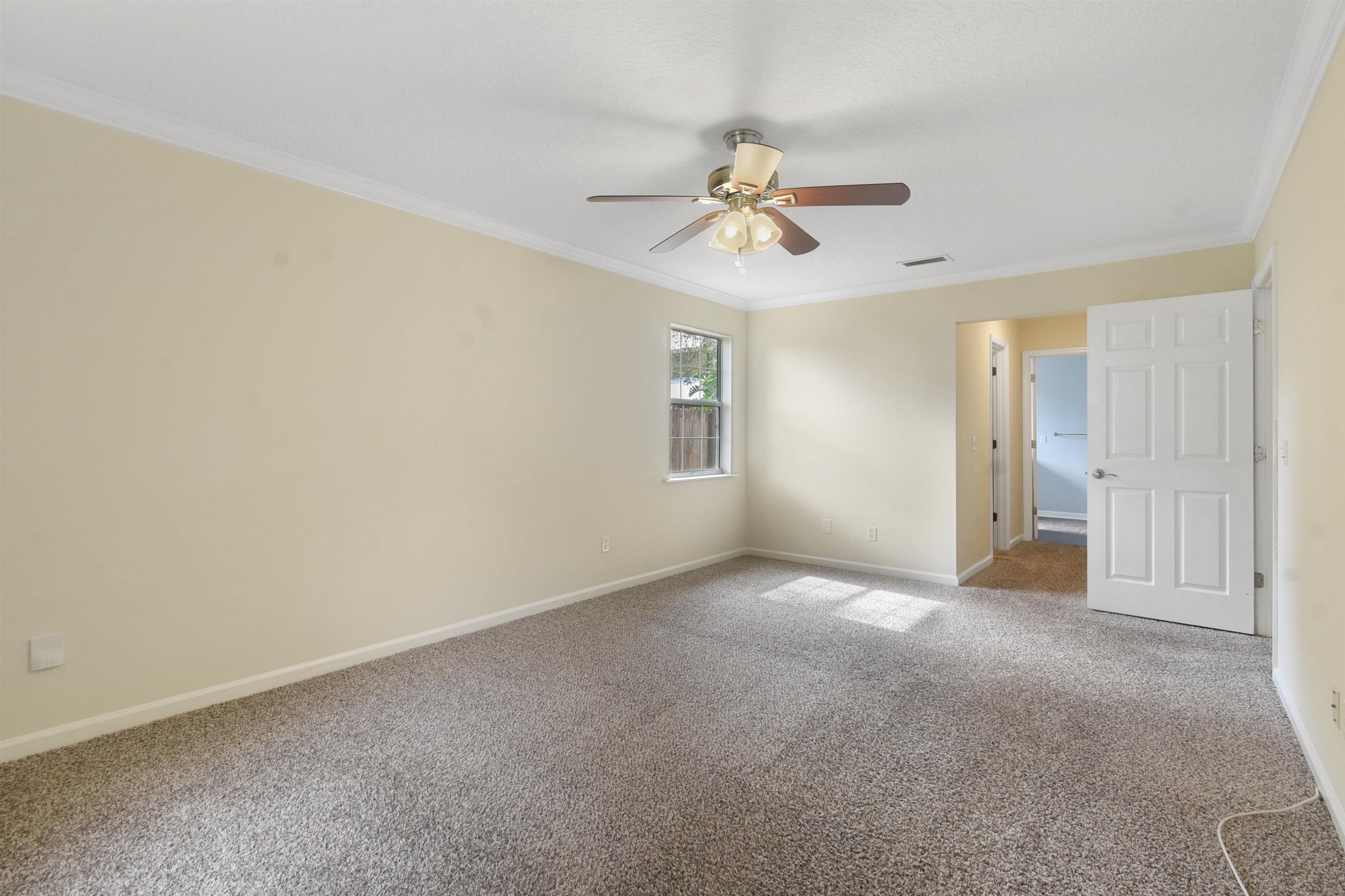 131 Osprey Road St. Augustine, FL 32086 - Photo 18 of 50 a view of empty room with fan