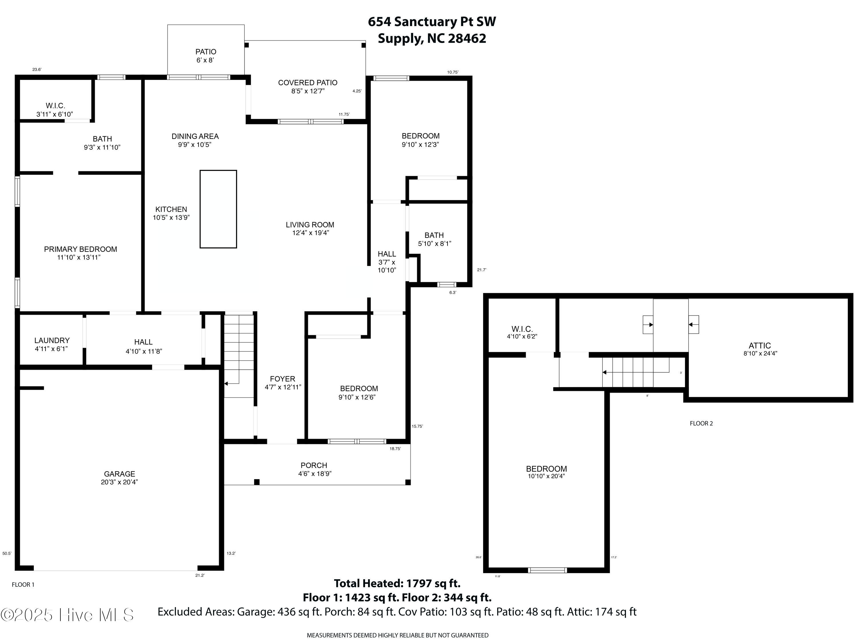 654 Sanctuary Point Southwest Supply, NC 28462 - Photo 81 of 81 Floorplan 654 Sanctuary Point SW jpg