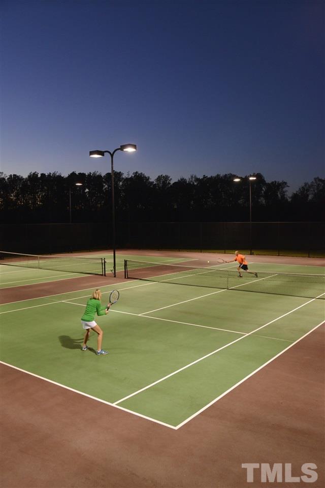 112 Roseroot Court Holly Springs, NC 27540 - Photo 23 of 30 a view of tennis court
