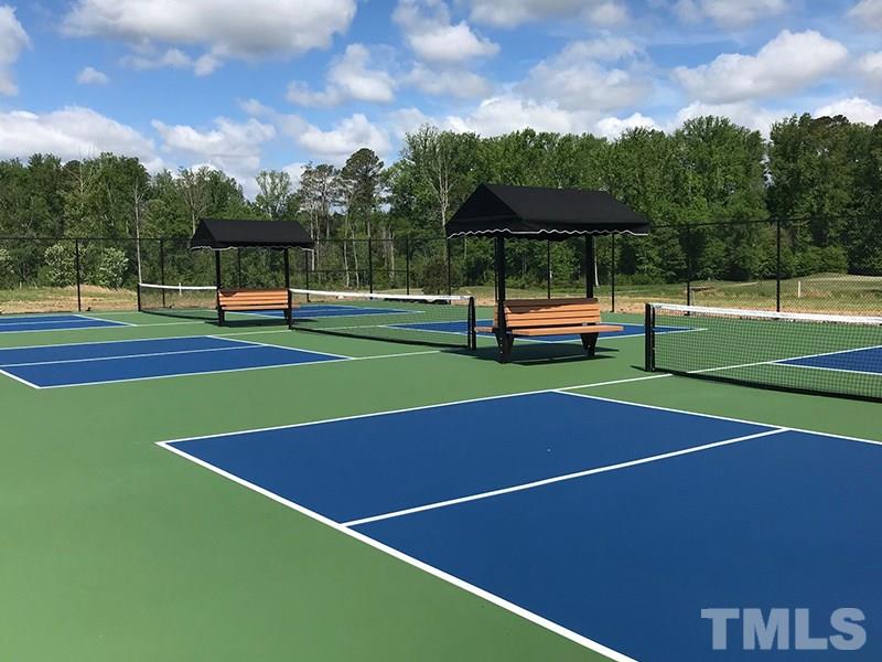 112 Roseroot Court Holly Springs, NC 27540 - Photo 28 of 30 a view of tennis court