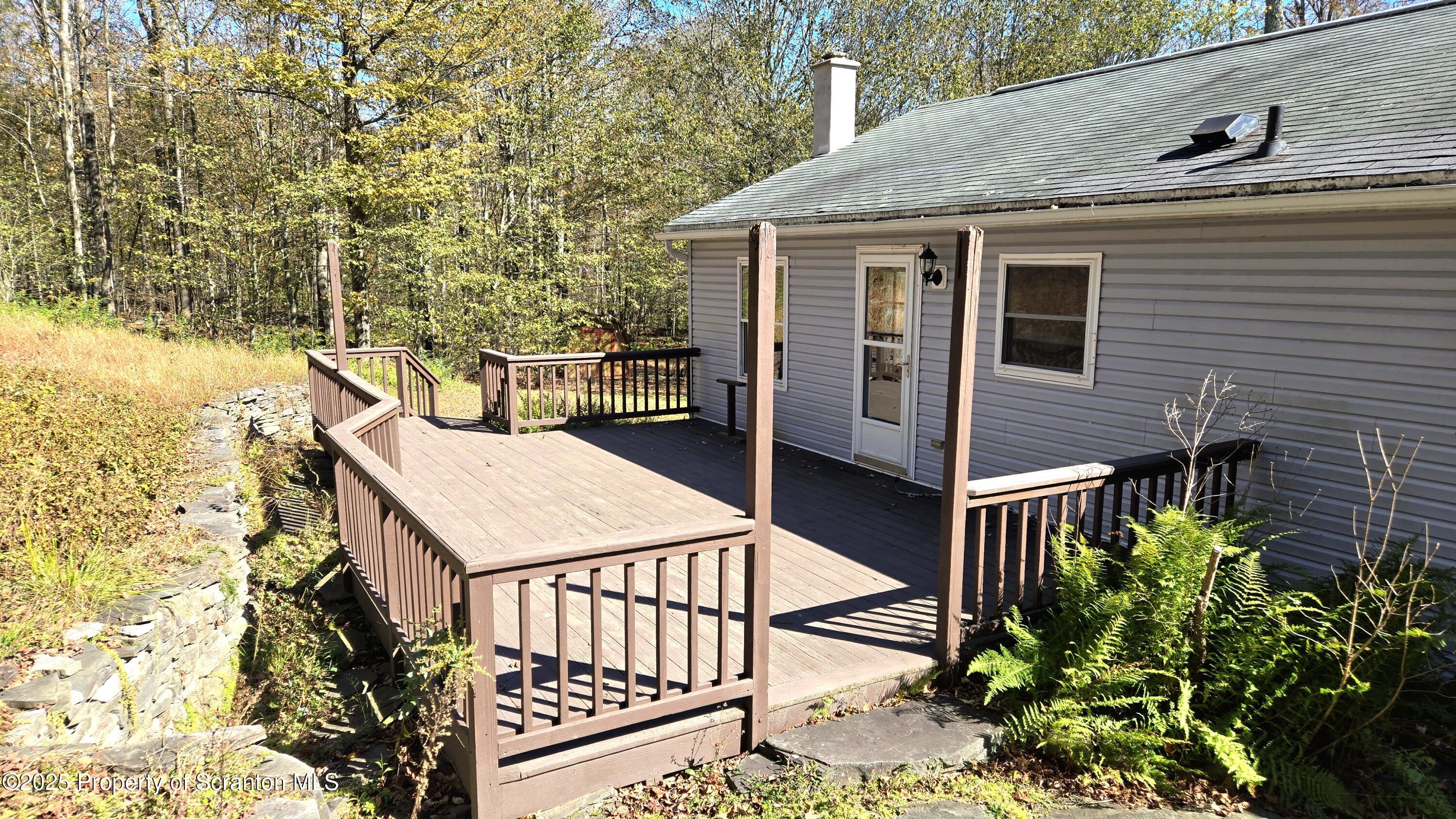 2311 Motichka Road Moscow, PA 18444 - Photo 13 of 89 a view of a patio in backyard