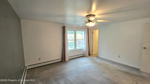 a view of a room with window