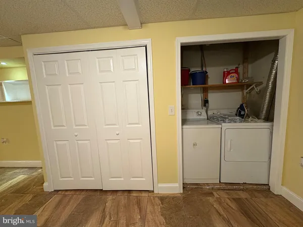 a view of a storage & utility room