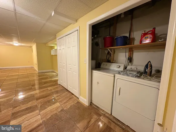 a room with storage and utility