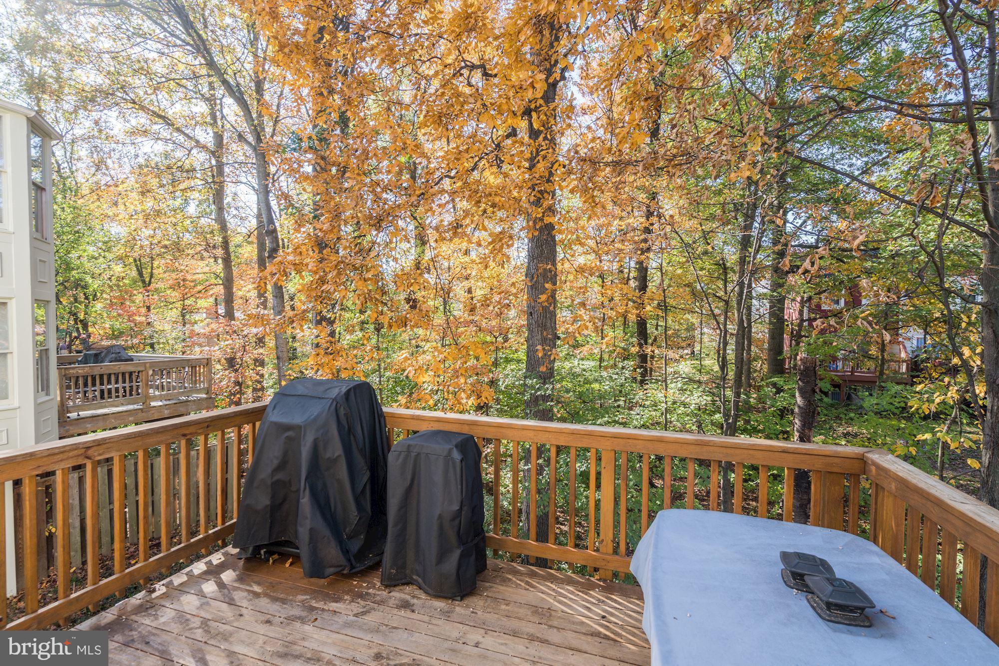 11192 Silentwood Lane Reston, VA 20191 - Photo 26 of 33 Large Deck