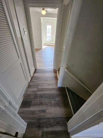 539 3rd Street, Unit 537 Pitcairn, PA 15140 - Photo 7 of 11 a view of staircase with white walls and windows