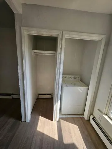 wooden floor in an empty room