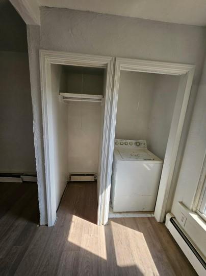 539 3rd Street, Unit 537 Pitcairn, PA 15140 - Photo 8 of 11 wooden floor in an empty room