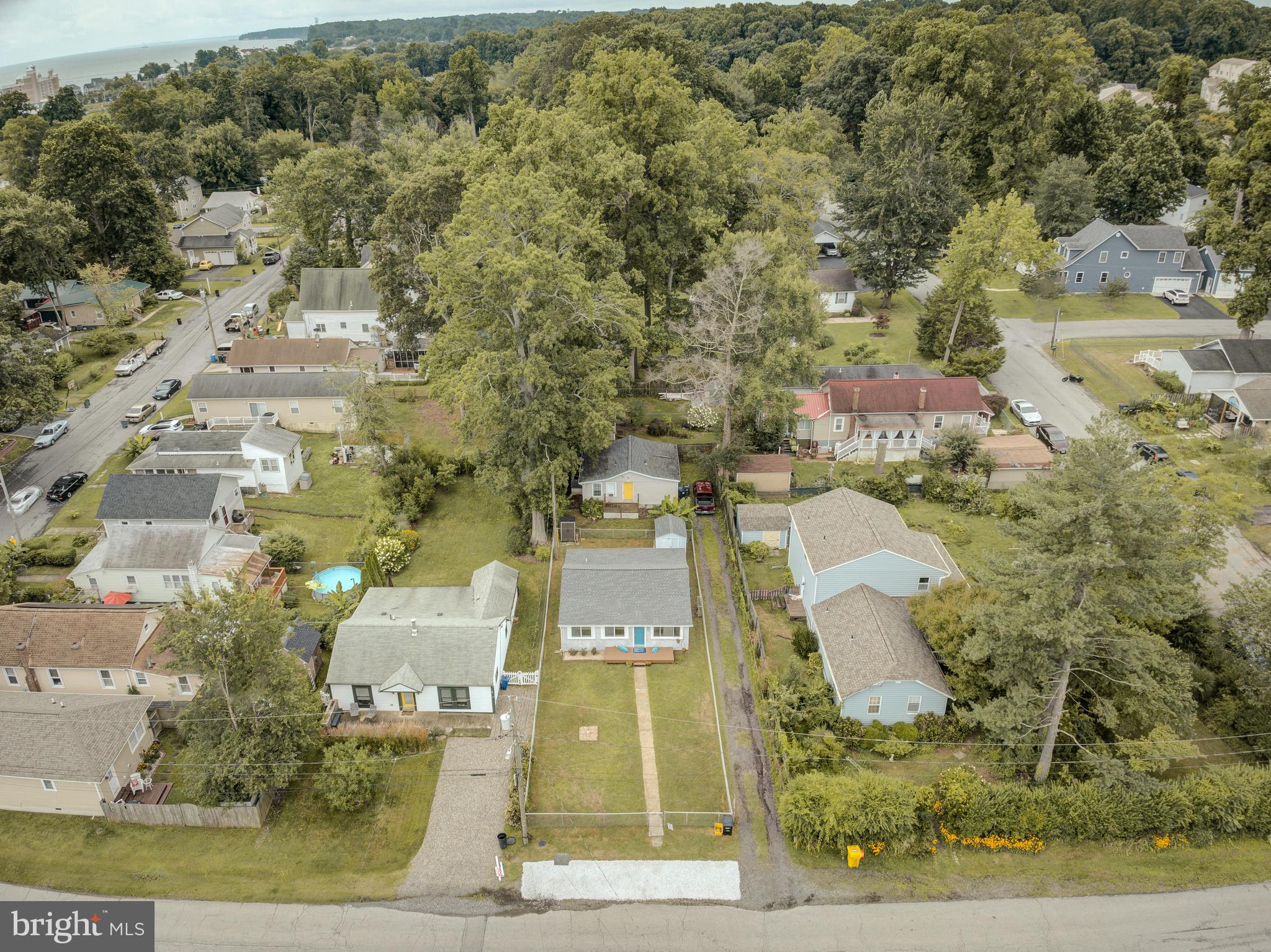 3911 3rd Street North Beach, MD 20714 - Photo 27 of 48 an aerial view of residential houses with outdoor space