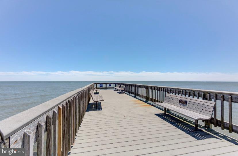 3911 3rd Street North Beach, MD 20714 - Photo 42 of 48 a view of balcony with wooden floor