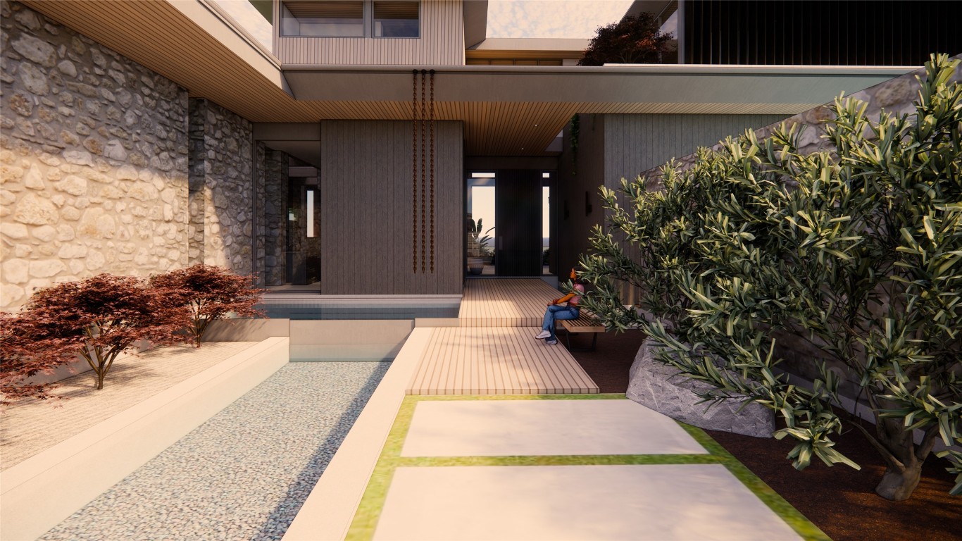 2718 Tether Trail Austin, TX 78704 - Photo 9 of 16 a view of a house with potted plants