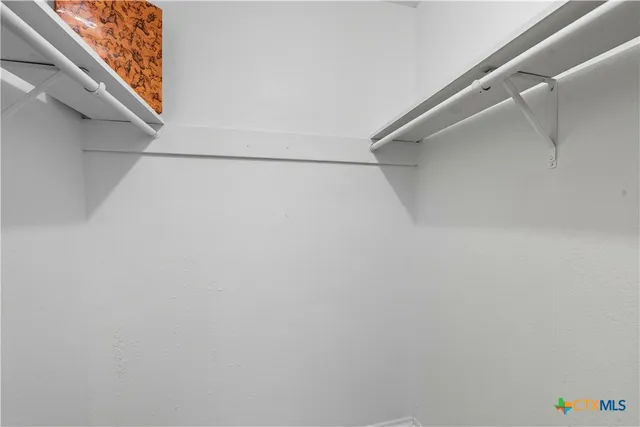 a view of a rack on the wall