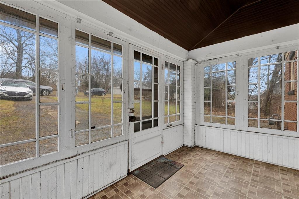 631 Riverview Road Freedom, PA 15042 - Photo 14 of 43 a view of an entryway with a glass door
