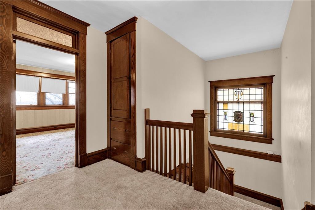 631 Riverview Road Freedom, PA 15042 - Photo 17 of 43 a view of a hallway with windows