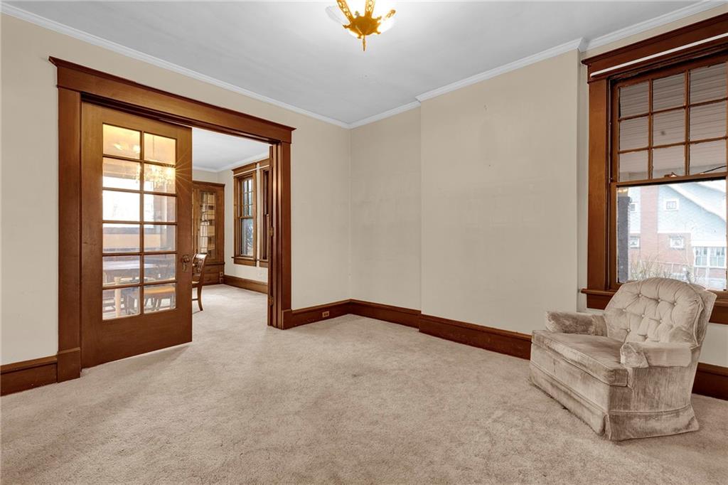 631 Riverview Road Freedom, PA 15042 - Photo 10 of 43 an empty room with windows and closet