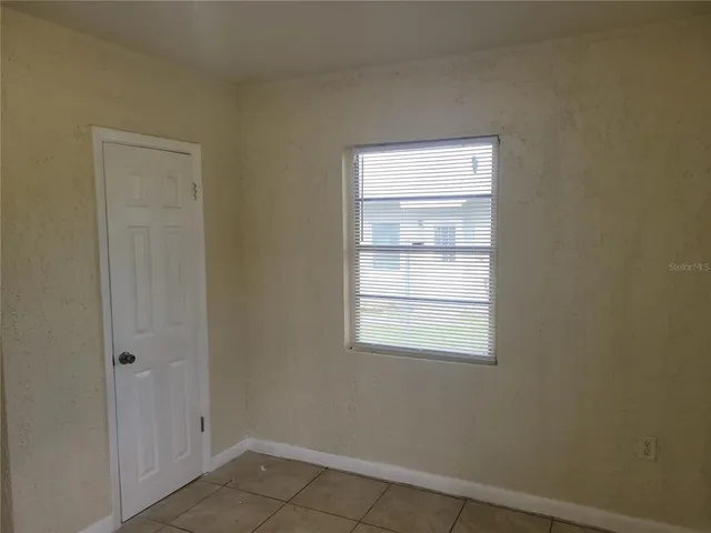 a small space with a window