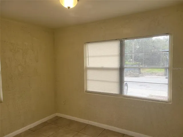 a small space with a window