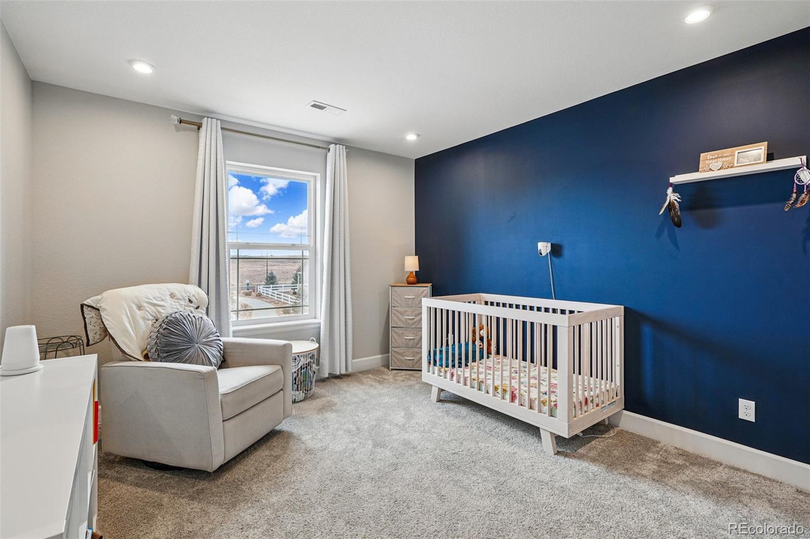 745 Penstemon Drive Henderson, CO 80640 - Photo 20 of 38 a bedroom with furniture and a window