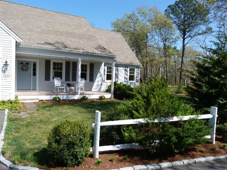 1399 Halls Path Harwich, MA 02645 - Photo 34 of 34 a front view of house with yard and green space