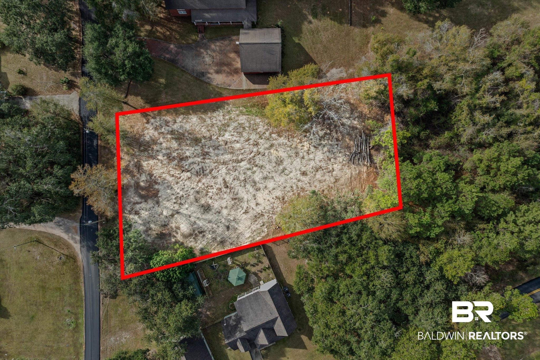 17065 Britt Lane Bon Secour, AL 36511 - Photo 14 of 15 Bird's eye view
