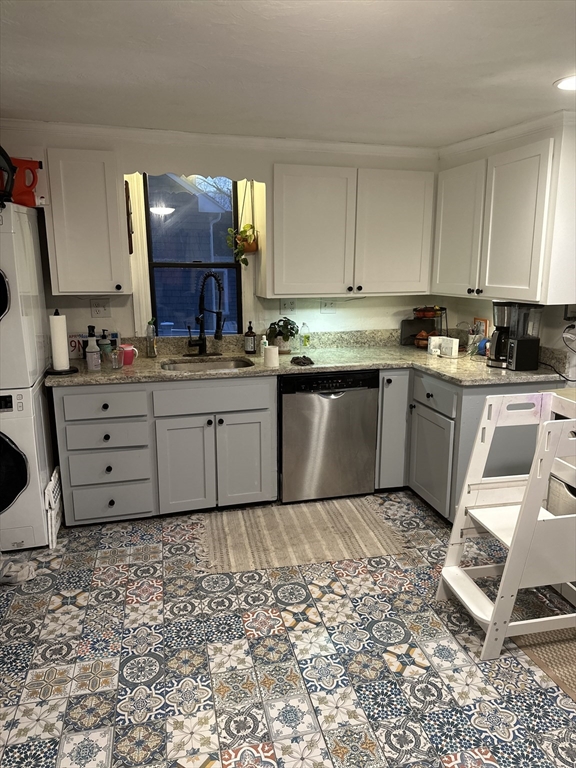 2208 Washington Street Canton, MA 02021 - Photo 4 of 15 a kitchen with granite countertop a sink and cabinets