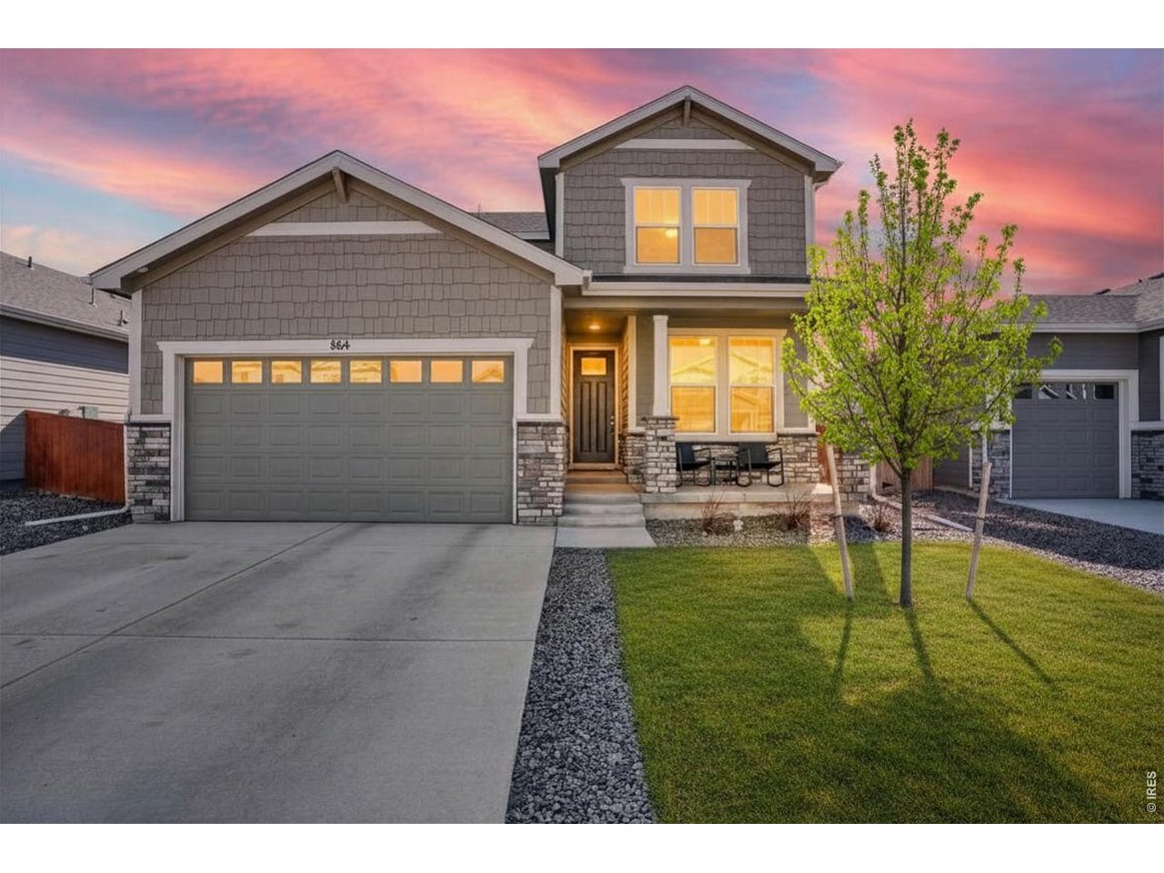 864 Frst Cyn Road Severance, CO 80550 - Photo 1 of 24 Welcome Home! (grass and tree digitally enhanced)