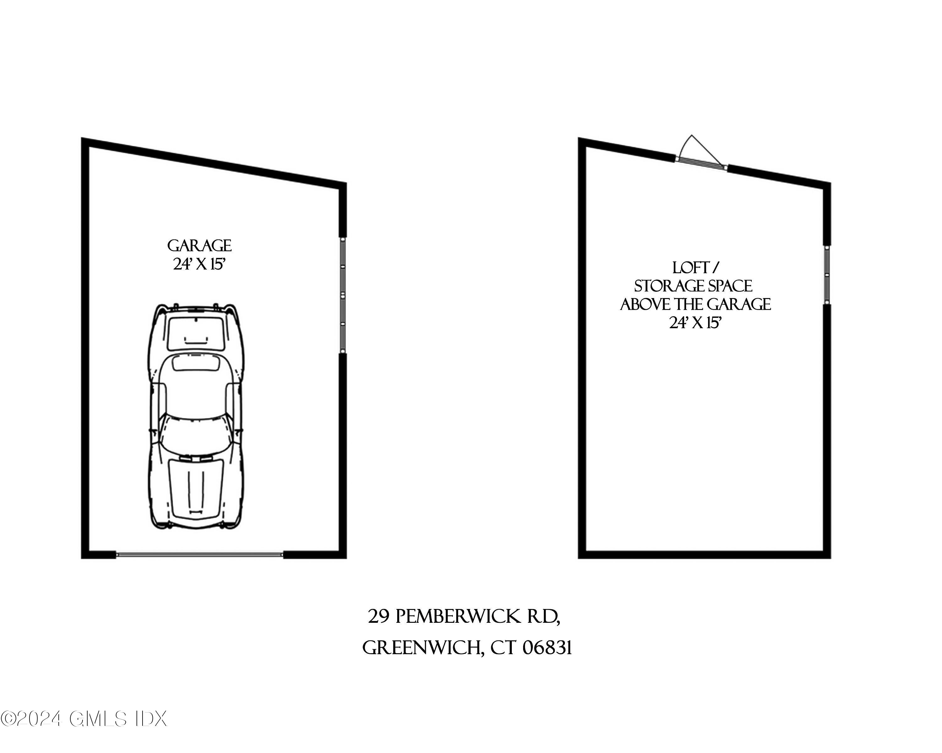 29 Pemberwick Road Greenwich, CT 06831 - Photo 35 of 35 36-FLOOR PLAN-Garage-4