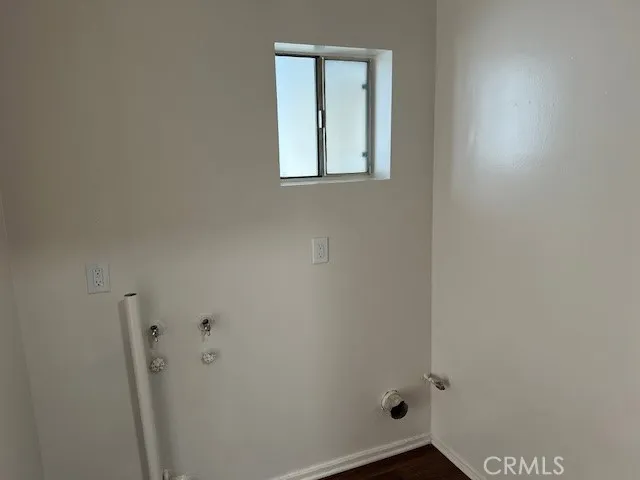 a bathroom with a window