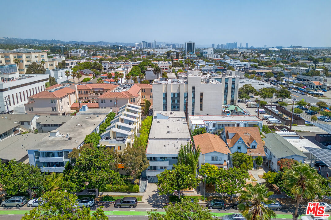 1333 14th Street, Unit 8 Santa Monica, CA 90404 - Photo 24 of 27 an aerial view of a city with lots of residential buildings