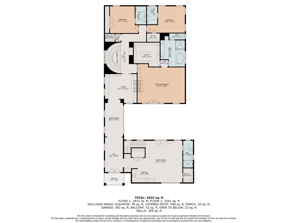 2309 Shakespeare Street Houston, TX 77030 - Photo 47 of 48 a picture of a floor plan