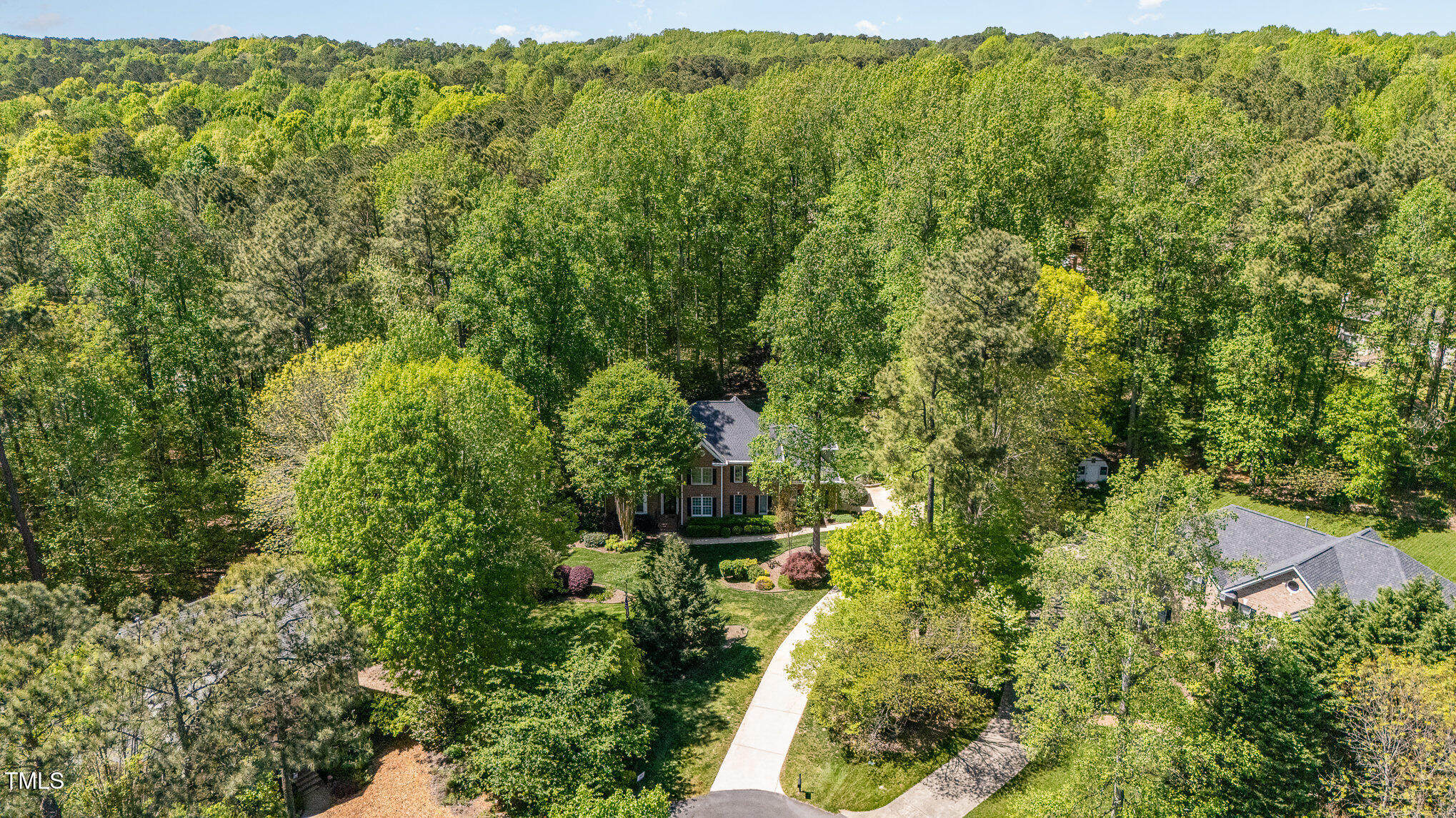 5912 Weather Rock Court Raleigh, NC 27613 - Photo 7 of 50 a view of a garden