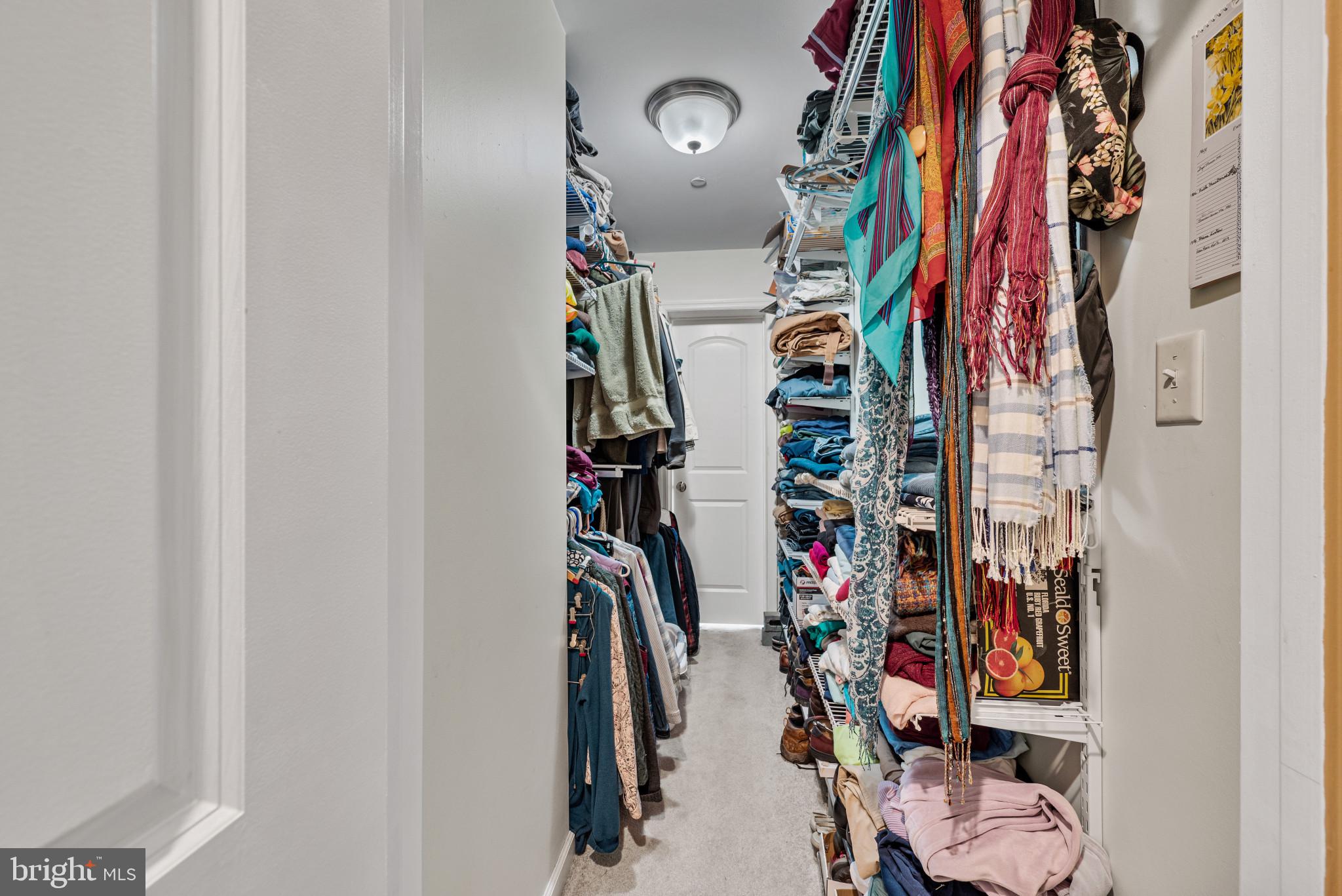 342 West Watersville Road Mount Airy, MD 21771 - Photo 29 of 39 second primary closet with walk thru to laundry