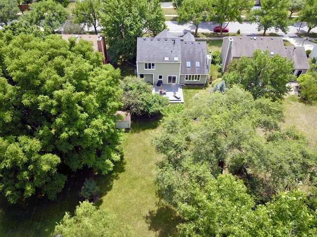 1235 Leverenz Road Naperville, IL 60564 - Photo 25 of 25 an aerial view of a house with a yard