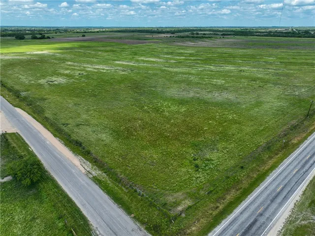 a view of a field of an ocean