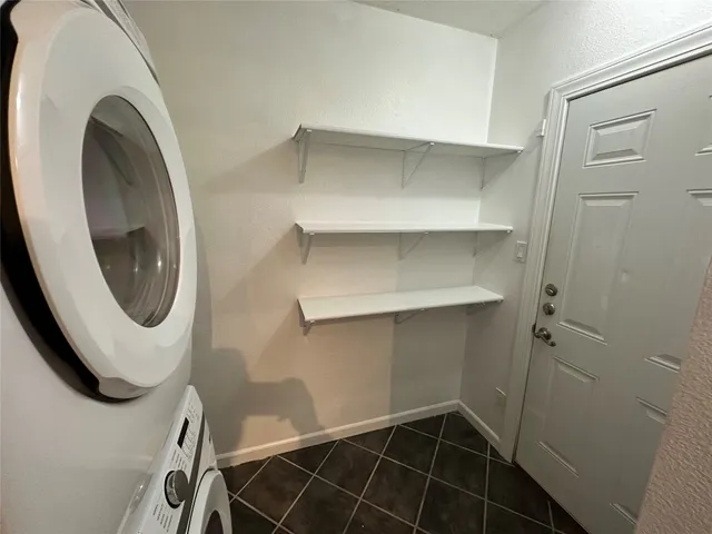 a close view of utility room