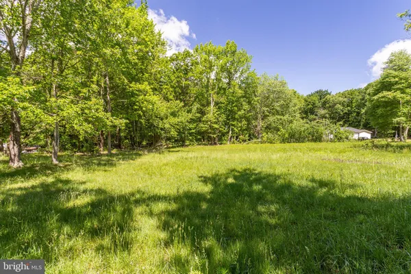 a view of a yard with a house