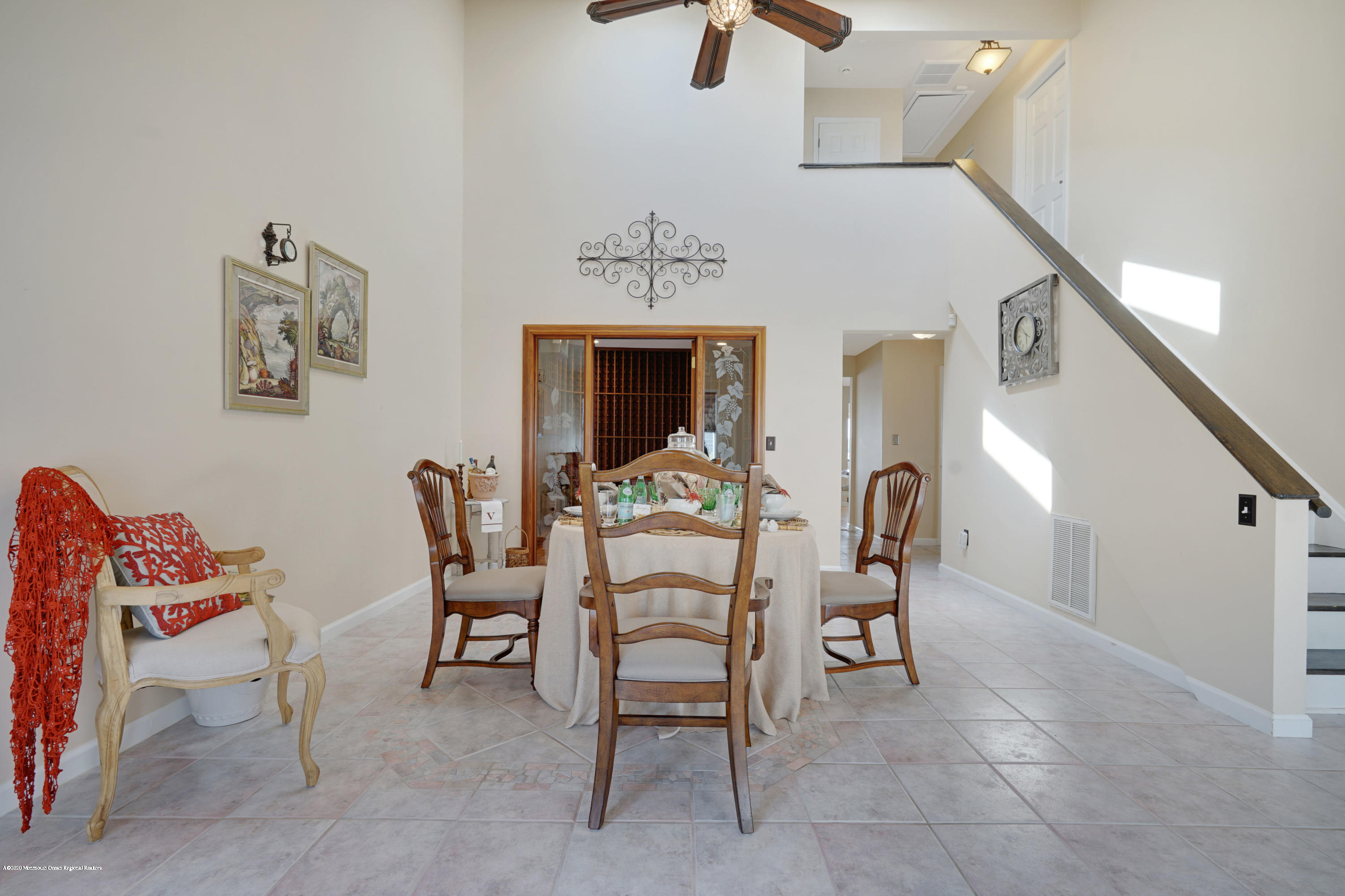 11 Metedeconk Road Brick, NJ 08723 - Photo 87 of 99 a dining room with furniture and a chandelier