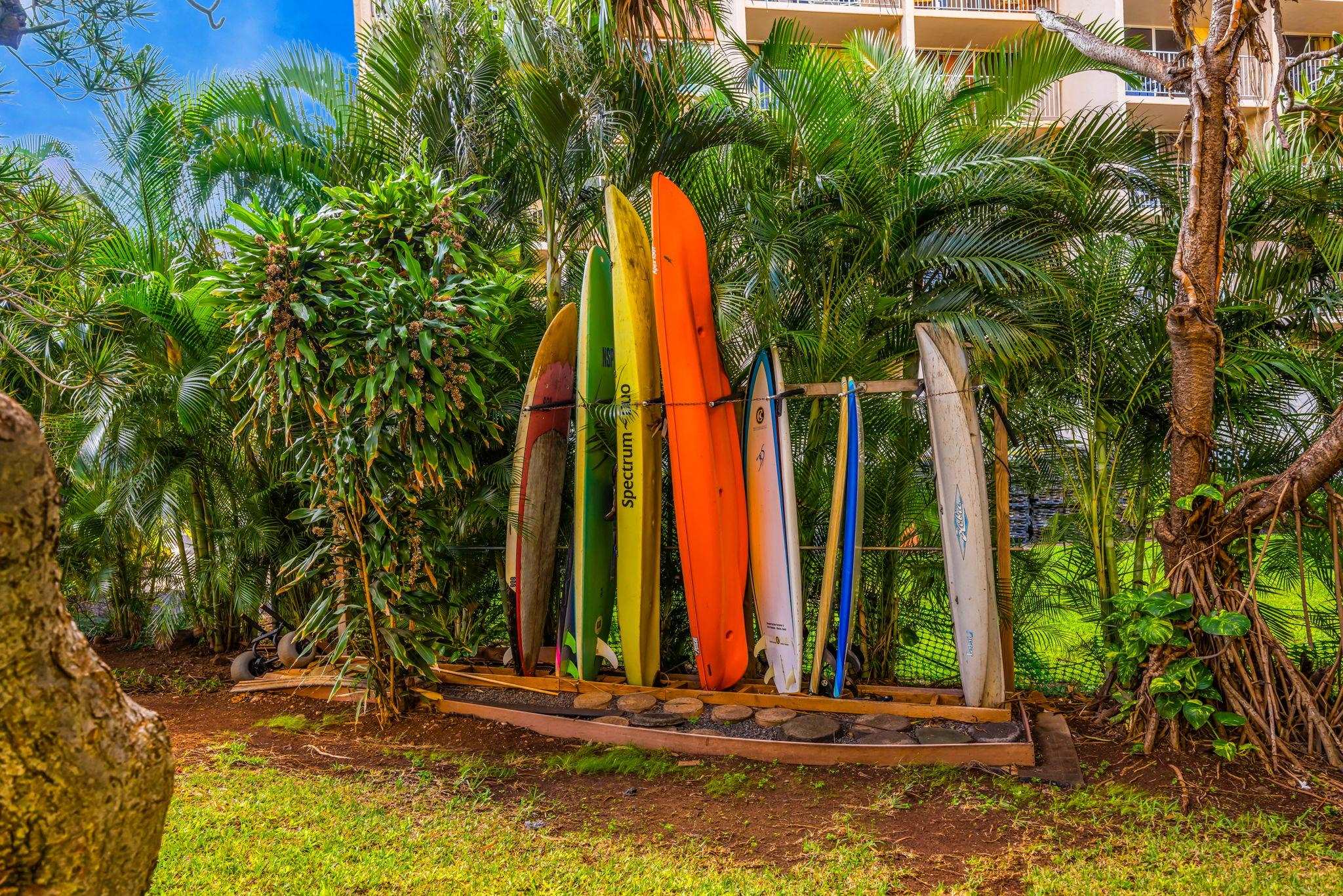 4401 Lower Honoapiilani Road, Unit B603 Lahaina, HI 96761 - Photo 34 of 41 a view of a backyard with a small area