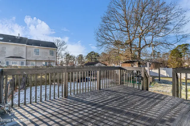 a view of a roof deck