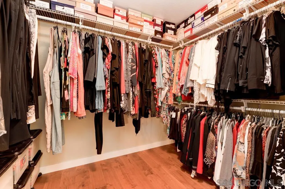 10205 Pinon Place Lakeside, CA 92040 - Photo 12 of 23 a view of walk in closet with clothes