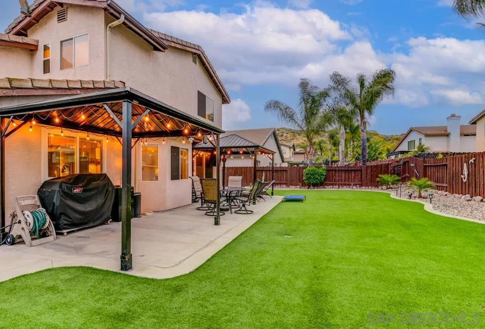 10205 Pinon Place Lakeside, CA 92040 - Photo 20 of 23 a view of a backyard with sitting area and furniture