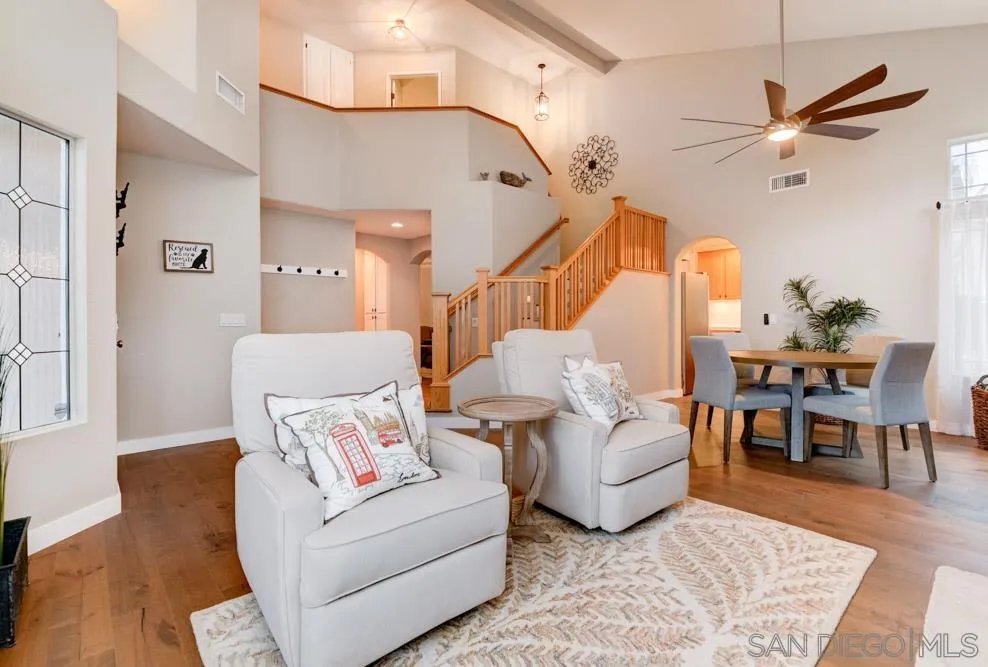 10205 Pinon Place Lakeside, CA 92040 - Photo 2 of 23 a living room with furniture and a wooden floor